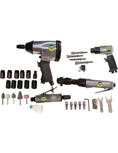 Kit herramientas neumáticas ne-kn580 34pz de cevik