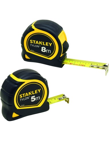 Twin pack flexometro tylon stht0-74260 5m/8m de stanley caja de