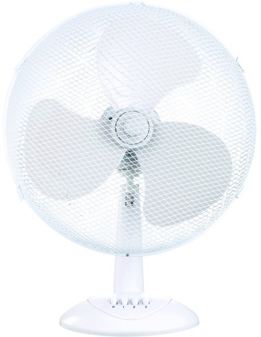 Ventilador sobremesa ø43cm 45w 3 velocidades 2 posiciones de