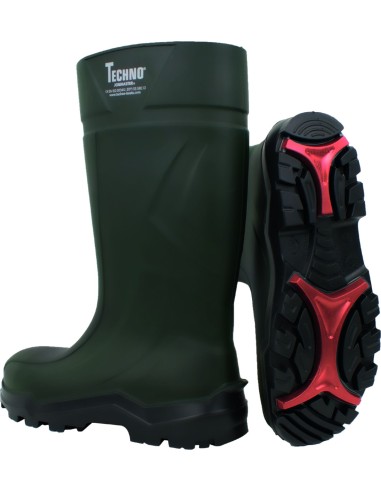 Bota jobmaster plus s5 tpu talla 37 verde/negro de techno boots