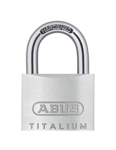 Candado titalium al 54ti/50hb50 lock-tag de abus caja de 6 unidades