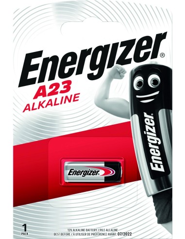 Pila alcalina a23/e23a 12v de energizer caja de 10 unidades