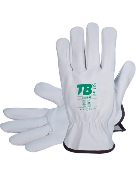 Guante flor vacuno 160ibsz talla 10 gris de tomas bodero caja