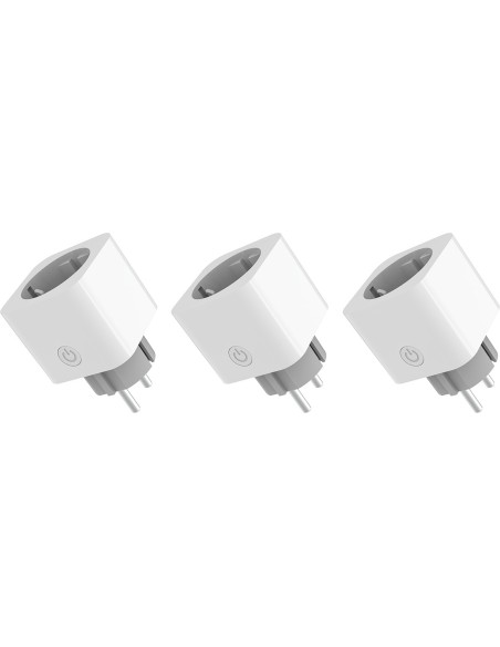 Set 3 enchufes wifi eg-ew009mc 16a 3680w de energeeks