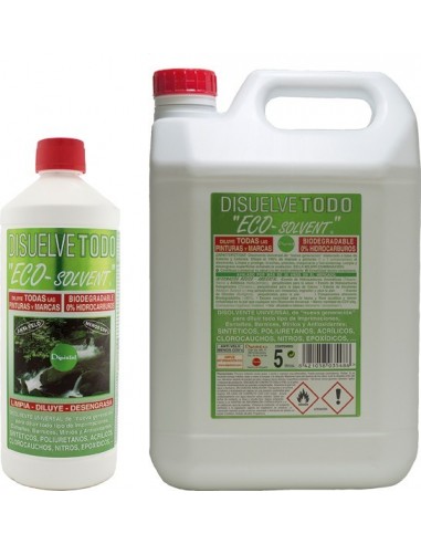 Disolvente ecologico eco-solvent 5l.plas de dipistol caja de 4