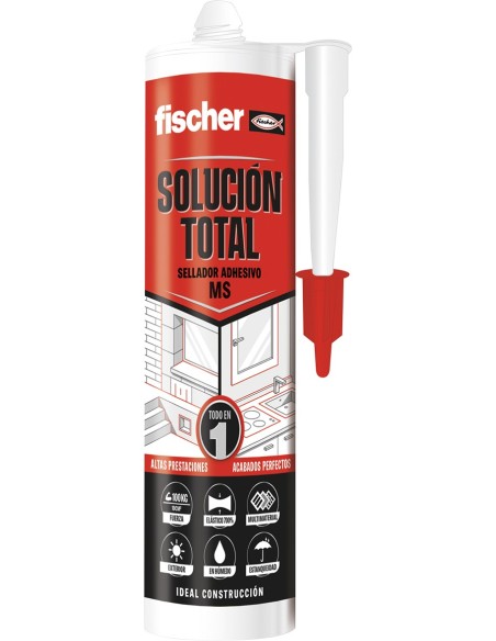 Polimero ms solucion total 290ml 570951 cristal de fischer caja