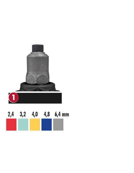 Remachadora 3en1 xtreme m10-6,4mm 919020 de dogher