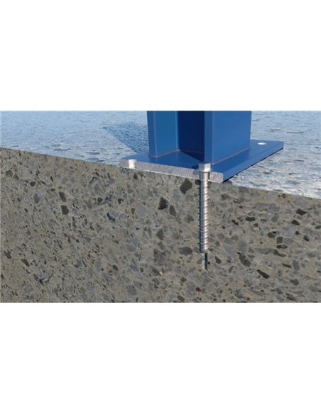 Anclaje tornillo directo hormigón tfe 14x100 de index caja de 25 unidades