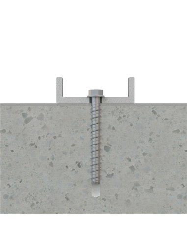 Anclaje tornillo directo hormigón tfe 06x050 de index caja de 100 unidades