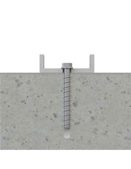 Anclaje tornillo directo hormigón tfe 06x050 de index caja de 100 unidades