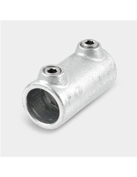 Junta manguito hierro galvanizado 42,4mm de norma