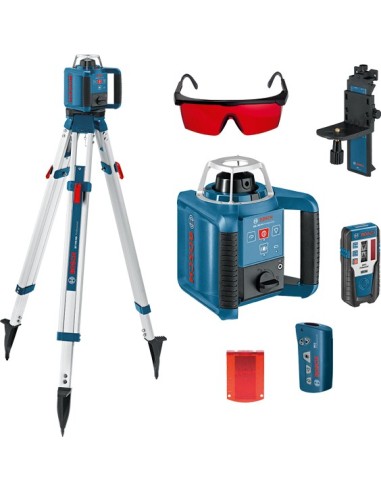 Nivel laser rotativo grl300hv set de bosch...