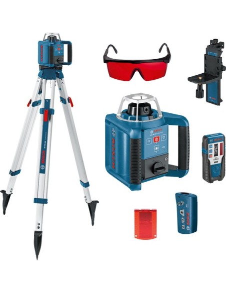 Nivel laser rotativo grl300hv set de bosch construccion / industria