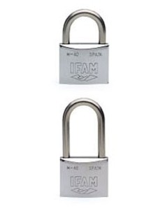 Candado inoxidable al 8501050 de ifam caja de 6 unidades
