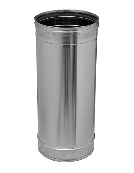 Tubo sw pellet 316l 430x100mm c/junta de dinak