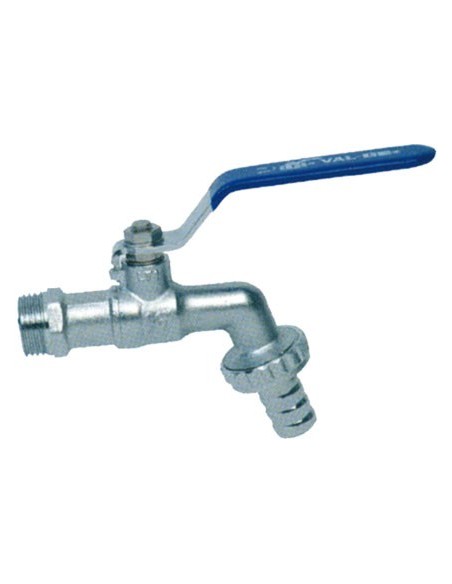 Grifo curvo 3059-3/4"x1" manguera de genebre caja de 10 unidades