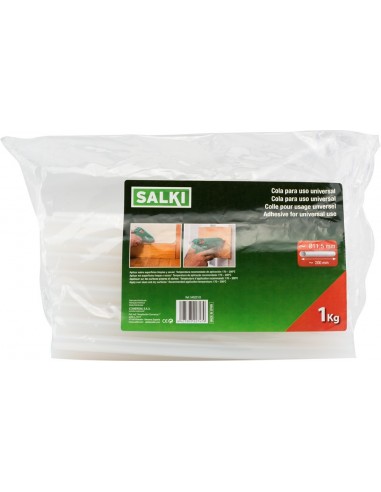 Cola termofusión 04322103-1kg translucida de salki