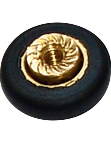 Rodamiento mampara rd01 16mm negro de micel...