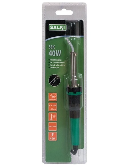 Soldador eléctrico 8500040-40w de salki