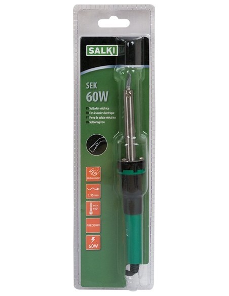Soldador eléctrico 8500060-60w de salki