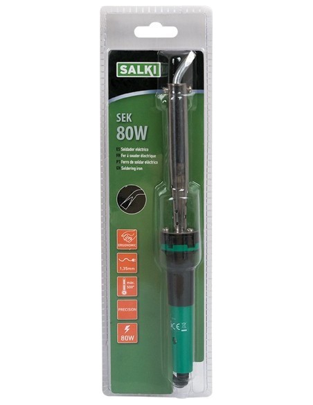 Soldador eléctrico 8500080-80w de salki