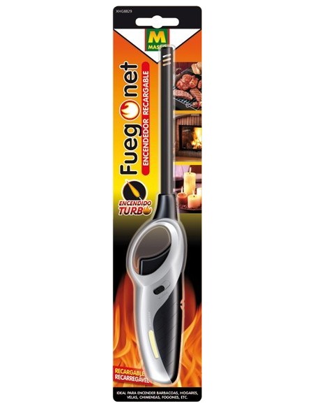 Encendedor recargable 231246 de fuego net caja de 24 unidades