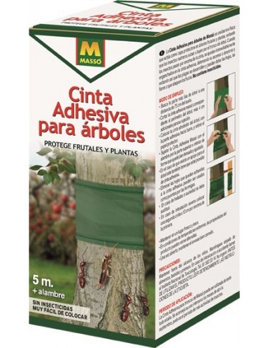Cinta adhesiva para arboles 5m + alambre 231401 de garden caja