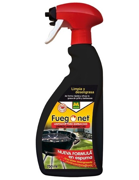 Limpiabarbacoa 231097-750ml de fuego net