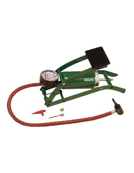 Bomba pedal 4212833 con manómetro de salki