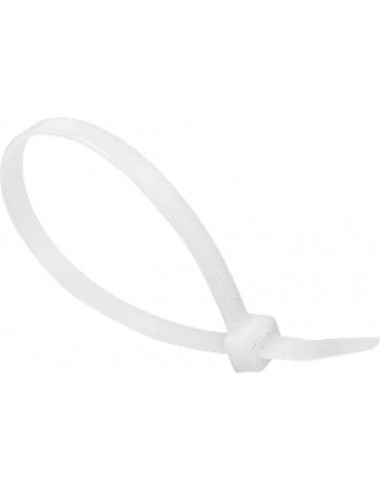 Brida nylon blanca 3,5/3.6x200 bolsa 100 de norma