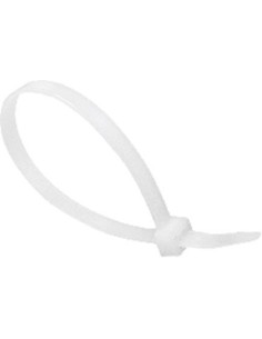 Brida nylon blanca 4.5x290 bolsa 100 de norma