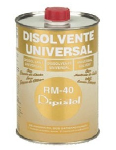 Disolvente universal rm-40 1l. de dipistol caja de 12 unidades