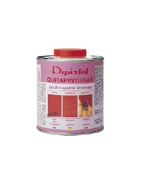 Quitapintura plus gel 750 cc. de dipistol caja de 6 unidades
