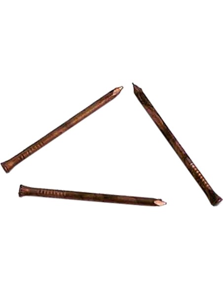 Puntas acero cobreado cabeza cónica 2,0x35 c-1000und de camacho