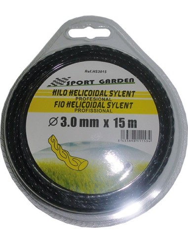 Hilo helicoidal sylent hs4015 4,0mmx15m de sport garden