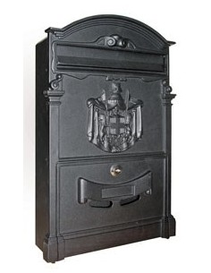 Buzon 2794 imperial-31 aluminio negro de btv