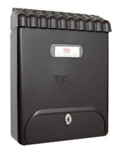 Buzon 2931 garden-21 resina negro de btv