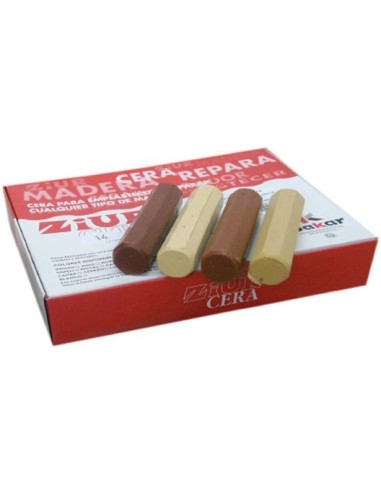 Caja 14 ceras 20gr. surtidas octogonales de bakar