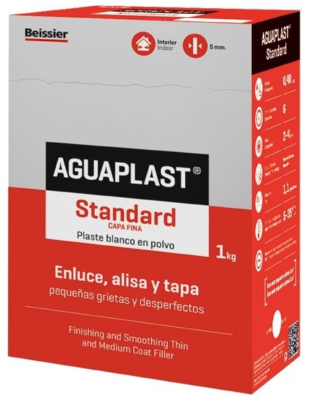 Aguaplast standard 05kg de beissier caja de 4 unidades
