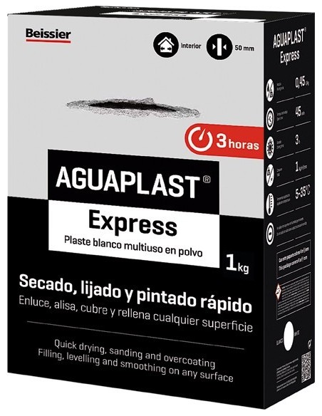 Aguaplast express 4052-01kg de beissier caja de 10 unidades