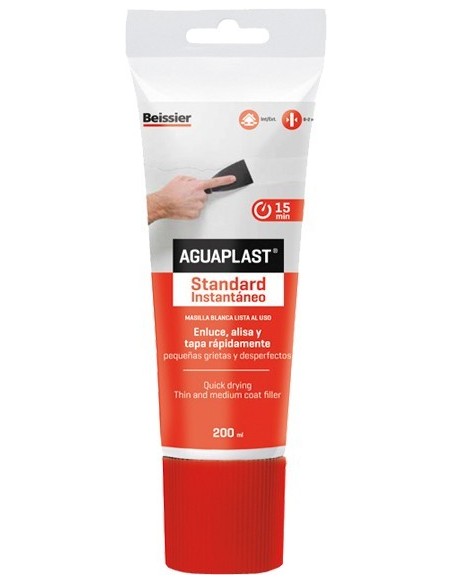 Tubo aguaplast standard instantaneo 1421-200ml de beissier caja