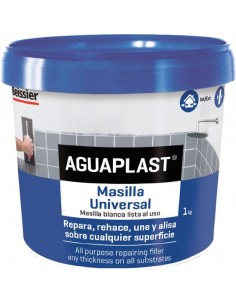 Aguaplast masilla universal 813-01kg de beissier caja de 12