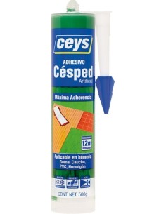 Adhesivo césped 507256 500gr cartucho de ceys caja de 12