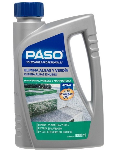 Elimina algas/verdín intenso 702011 1lt de paso profesional