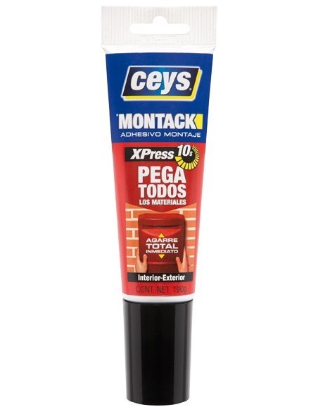 Montack xpress 507252 190gr tubo de ceys caja de 12 unidades