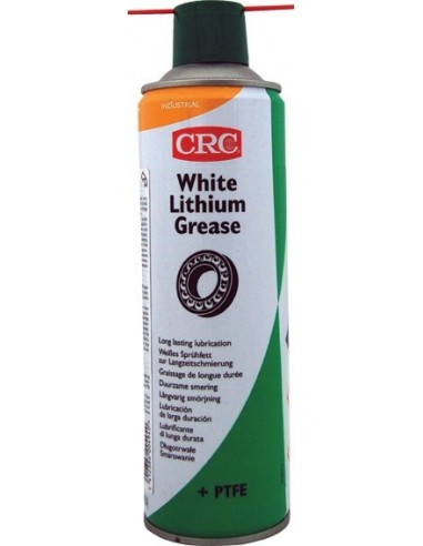 Spray grasa white lithium + ptfe ind 500ml de c.r.c. caja de 12