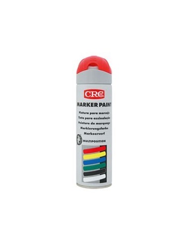 Spray marcador markerpaint rojo 500ml de c.r.c. caja de 12
