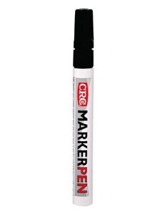 Marcador pintura markerpen negro 08g/10ml de c.r.c. caja de 12