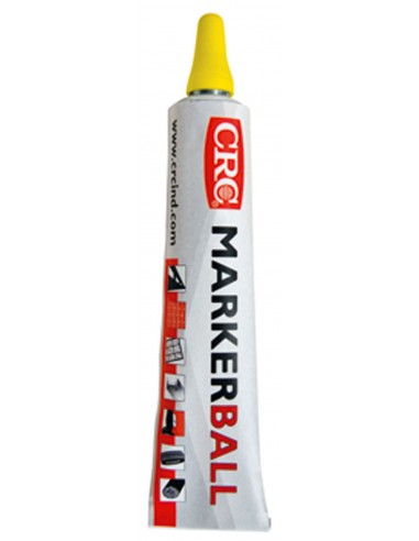 Marcador pintura markerball amarillo 50ml de c.r.c. caja de 10