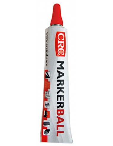 Marcador pintura markerball rojo 50ml de c.r.c. caja de 10